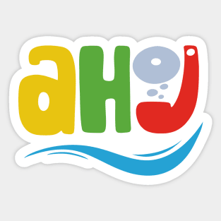 Ahoy Sticker